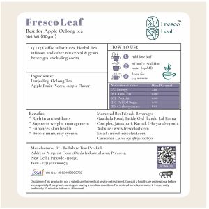 Apple Oolong Tea 1