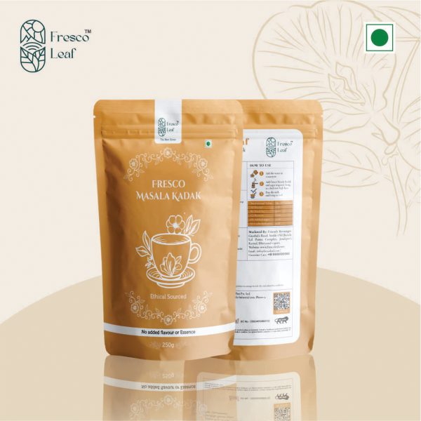 Kadak Masala Chai : Traditional chai blend, Anti Acidic (250g)
