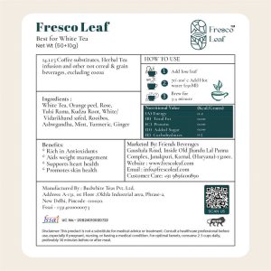 White Tea 60 grams in pouch 4 website