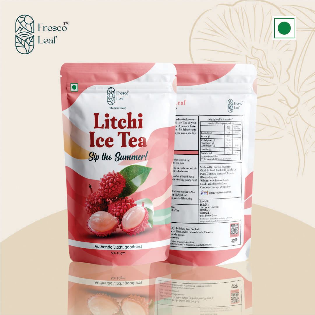 Litchi Ice Tea : (Antioxidant Rich Lychee Iced Tea) - FrescoLeaf